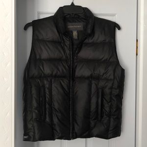 Banana Republic Black Puffer Vest